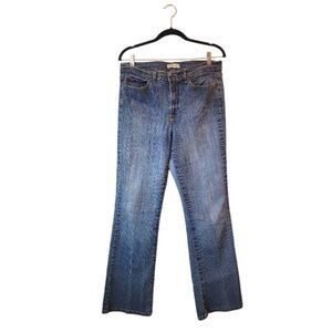 Jeanstar Y2K Women's Medium Wash Mid Rise Straight Leg Western Jeans Size 14